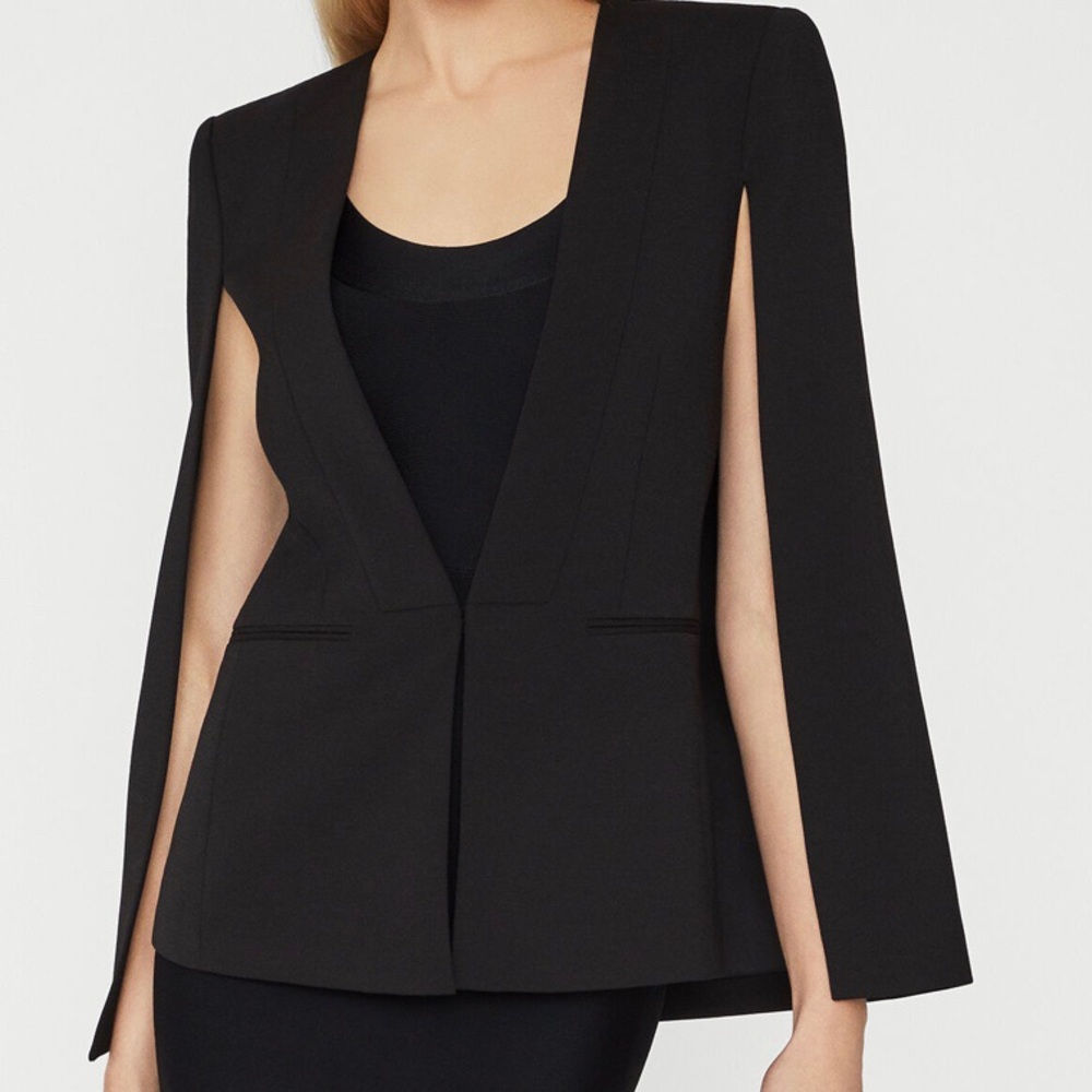 BCBGMaxAzria Upas Cape Jacket